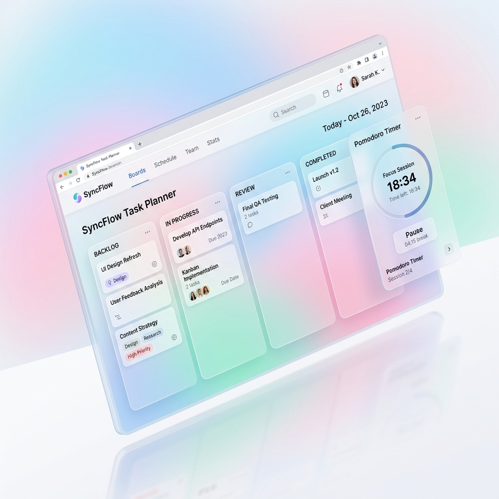 個人筆記與任務管理 App